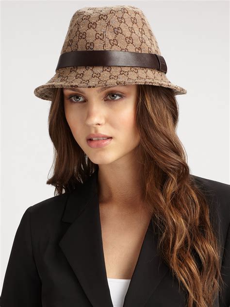 gucci hat on model|cheap Gucci hats for women.